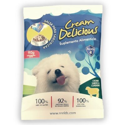 Cream Delicious Cordero Para Perro 90G