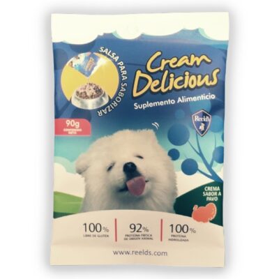 Cream Delicious Pavo Para Perro 90G