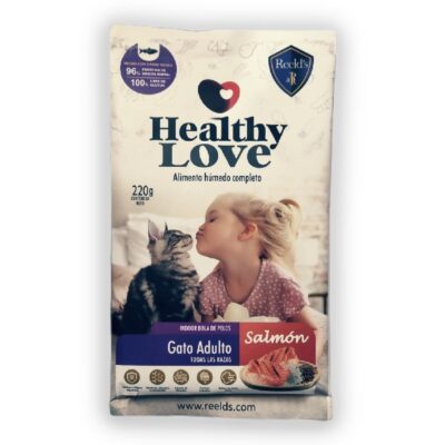 Healthy Love Gatos Adultos 220G Salmon