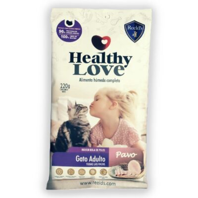 Healthy Love Gatos Adultos 220G Pavo